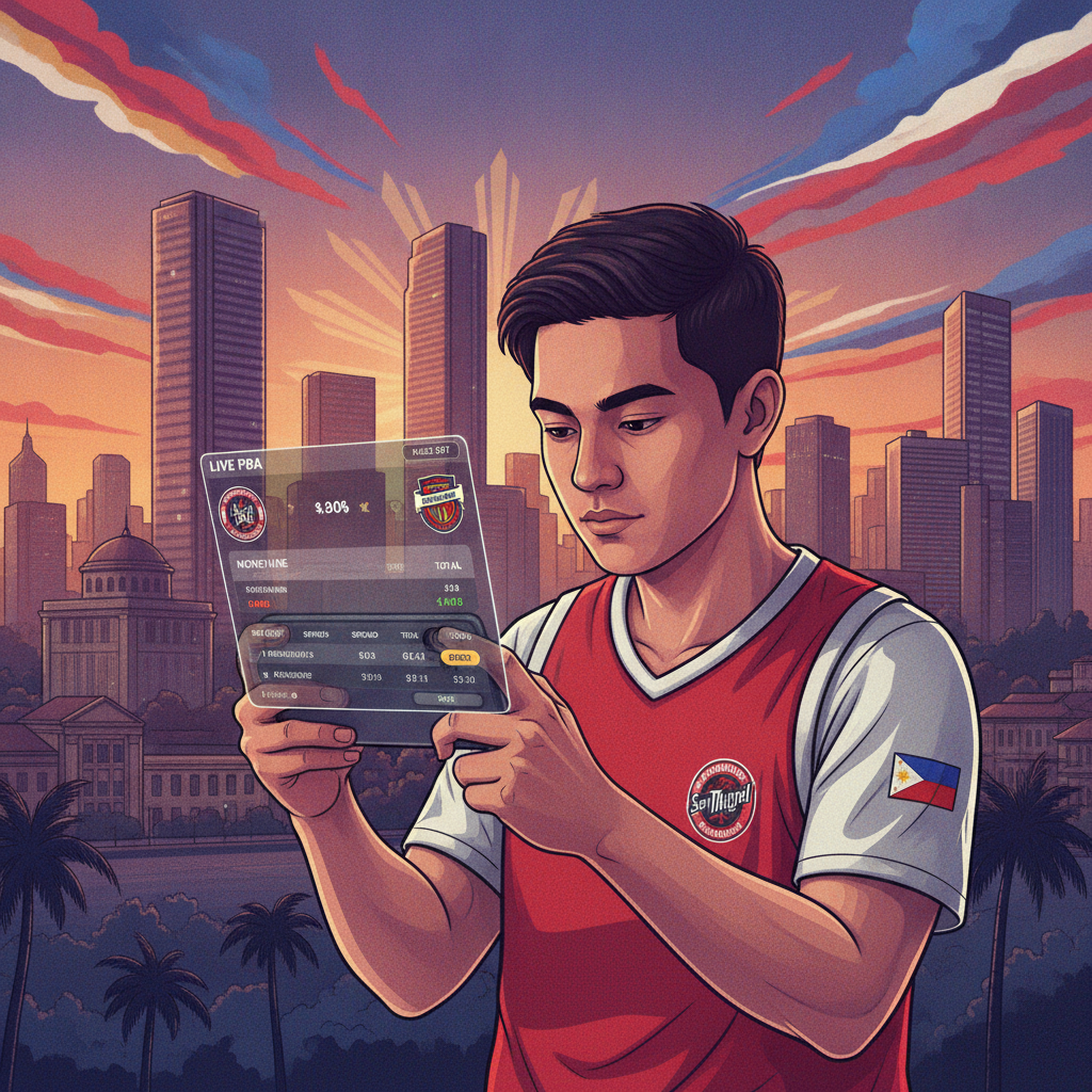 Illustration: How to Bet on PBA Games on VM Blast: Sports Betting Basics for Filipinos